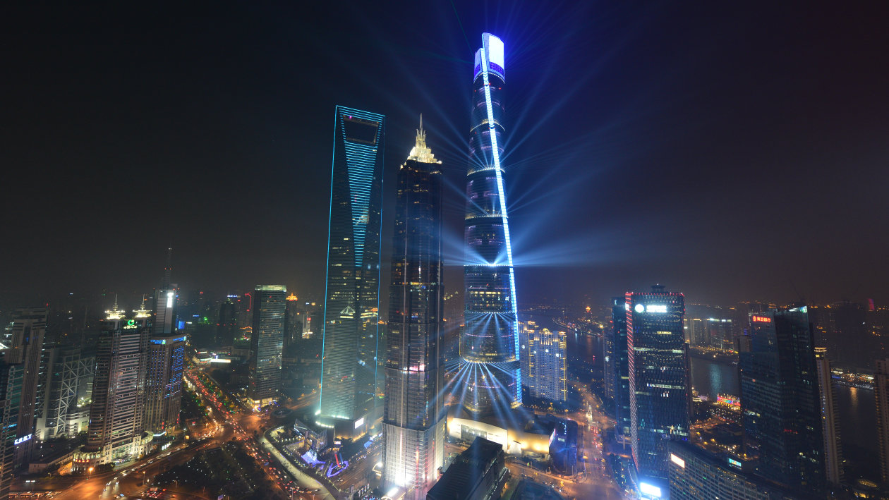 欧司朗LED灯珠上海中心大厦解决方案